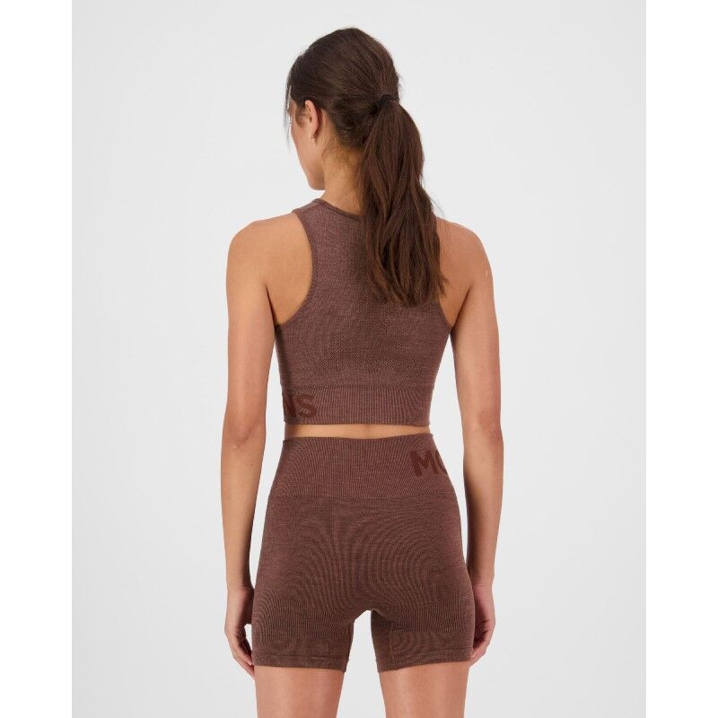 Mons Royale Solace Merino Seamless Tank - Koszulka na ramiączkach z wełny merino damska | Hardloop