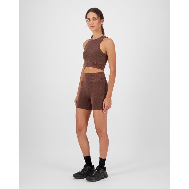 Mons Royale Solace Merino Seamless Tank - Linne i merinoull - Dam | Hardloop