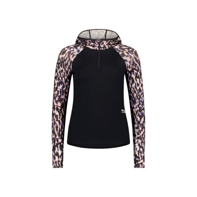 Bella Merino Long Sleeve Hood - Merino Fleecejacke - Damen