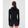 Mons Royale Bella Merino Long Sleeve Hood - Polaire en laine mérinos femme | Hardloop