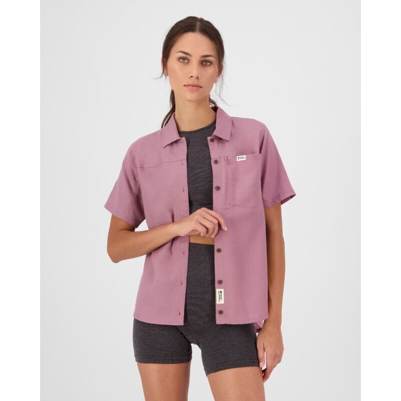 AT Merino Short Sleeve Shirt - Merinovillapaita - Naiset
