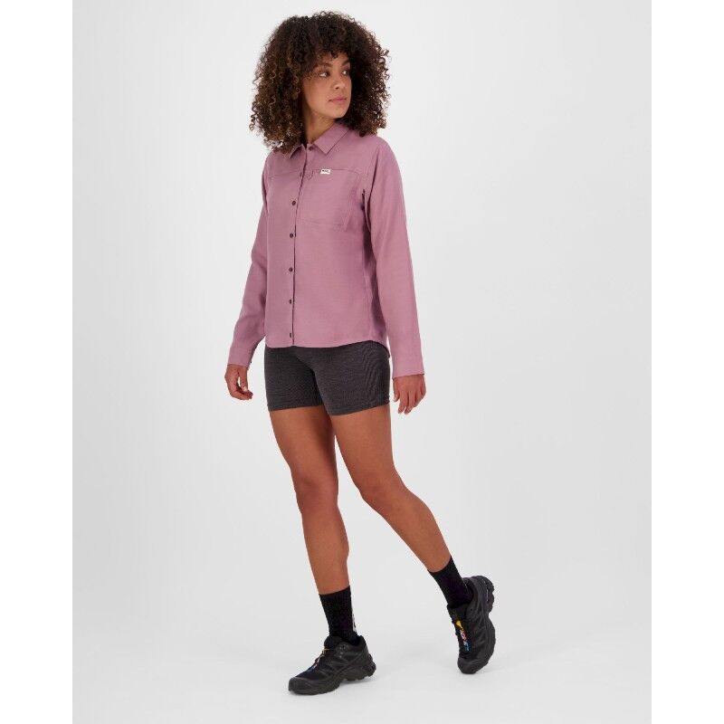 Mons Royale AT Merino Long Sleeve Shirt - Chemise en laine mérinos femme | Hardloop