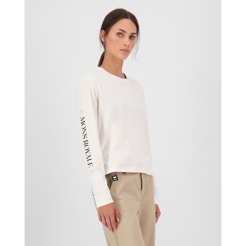 Yonder Merino Organic Cotton Long Sleeve - Merino shirt - Women's