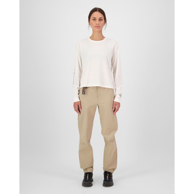 Mons Royale Yonder Merino Organic Cotton Long Sleeve - Dámské triko | Hardloop