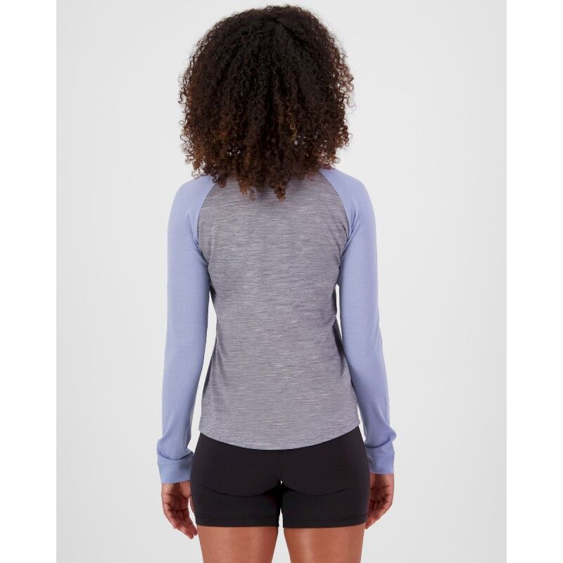 Mons Royale Icon Merino Raglan Long Sleeve - Merino-shirt - Damer | Hardloop