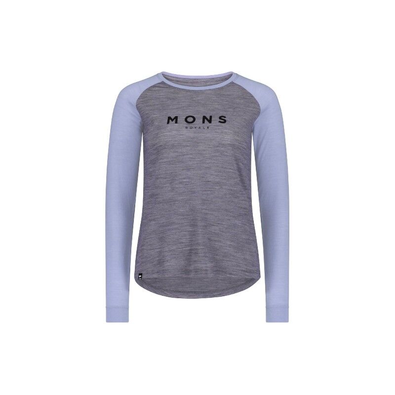 Mons Royale Icon Merino Raglan Long Sleeve - Merino shirt - Women's | Hardloop