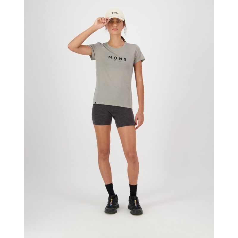 Mons Royale Icon Merino Classic T-Shirt - Merinoshirt - Damen | Hardloop