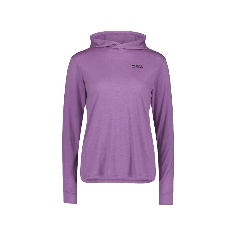 Mons Royale Pivot Merino Long Sleeve Hood - Merino hoodie - Women's | Hardloop