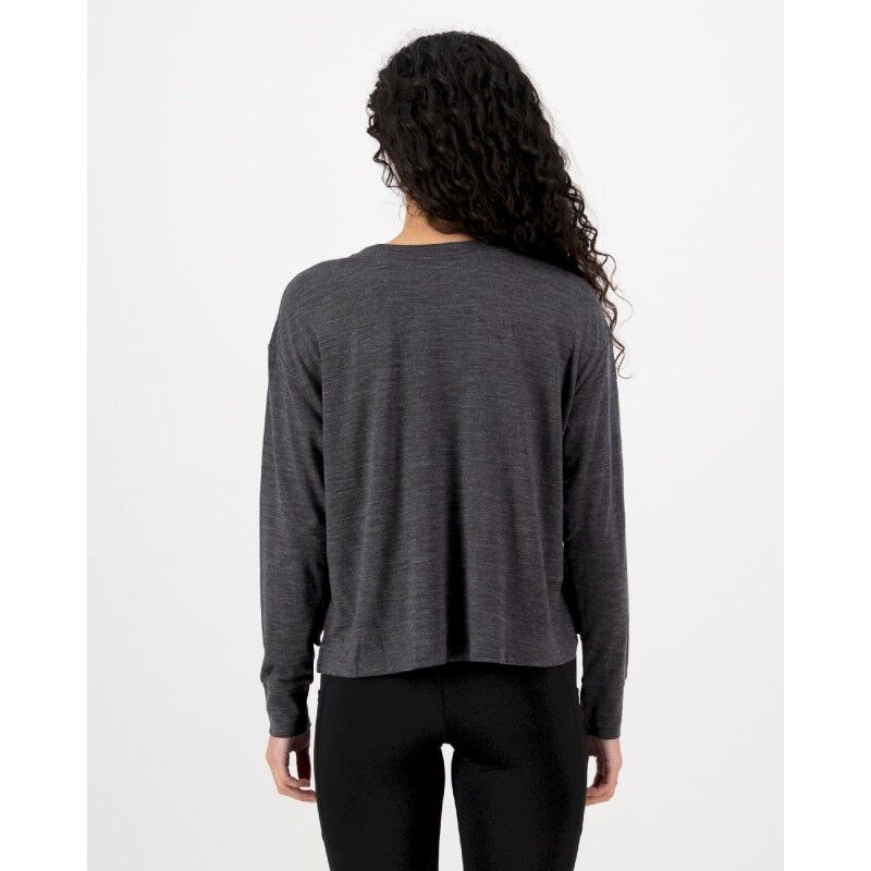 Mons Royale Zephyr Merino Tencel™ Boxy Long Sleeve - Dámské triko | Hardloop
