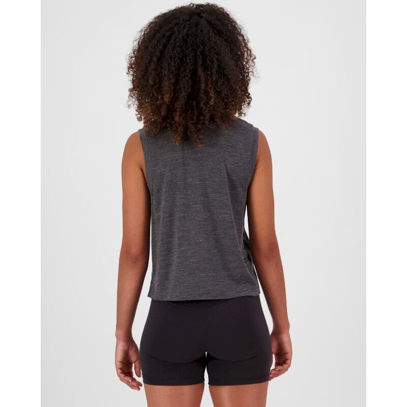 Mons Royale Zephyr Merino Tencel™ Boxy Tank - Merino wool tank top - Women's | Hardloop
