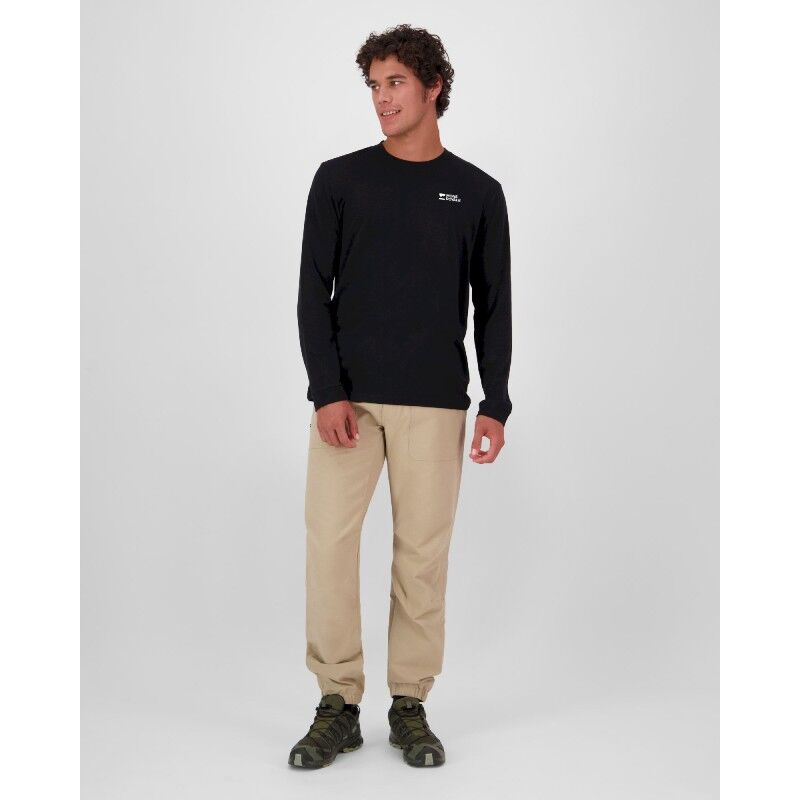 Mons Royale Icon Merino Long Sleeve - Merino-shirt - Herrer | Hardloop
