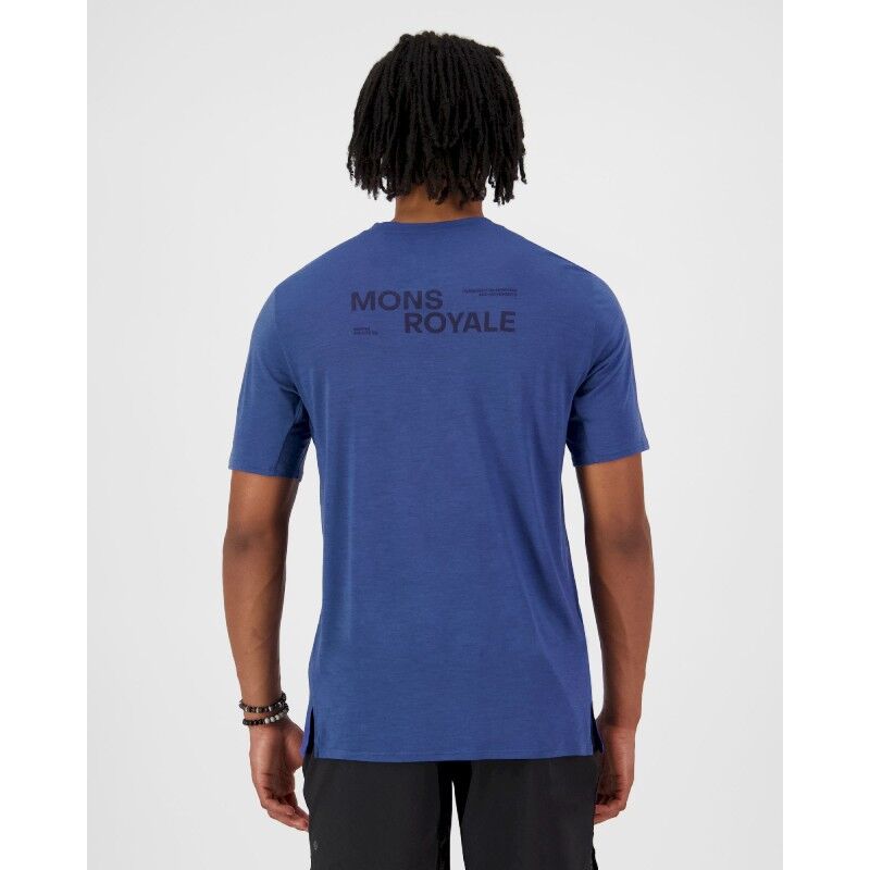 Mons Royale Aero Ultralight Merino T-Shirt - T-shirt en laine mérinos homme | Hardloop