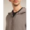 icebreaker 260 Quantum IV LS Zip Hoodie - Merino Fleecejakke - Herrer | Hardloop