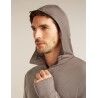 icebreaker 260 Quantum IV LS Zip Hoodie - Merino Fleecejakke - Herrer | Hardloop