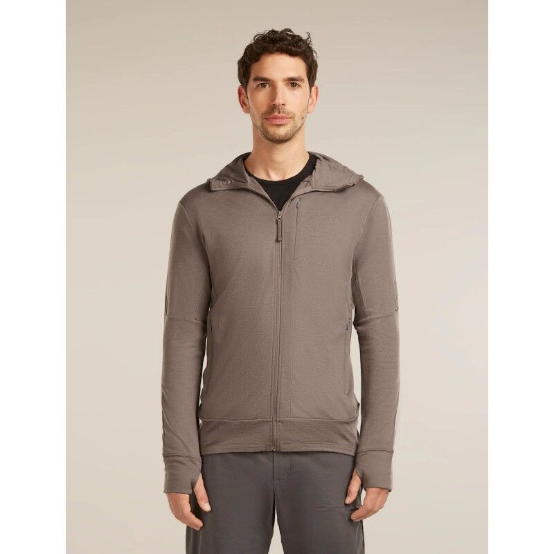 260 Quantum IV LS Zip Hoodie - Merino Fleecejacke - Herren