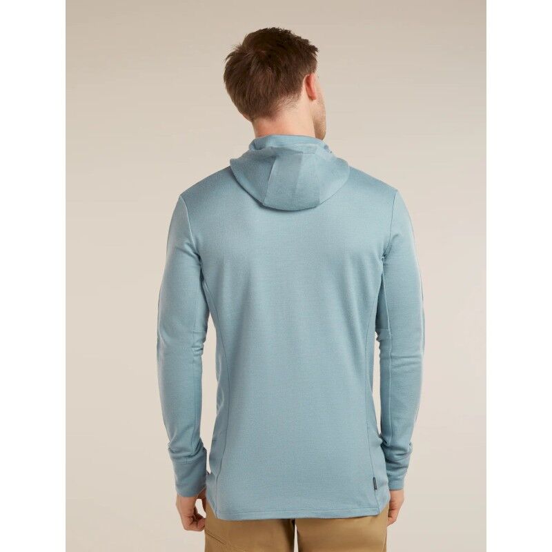 icebreaker 260 Quantum IV LS Zip Hoodie - Merino Fleece jacket - Men's | Hardloop