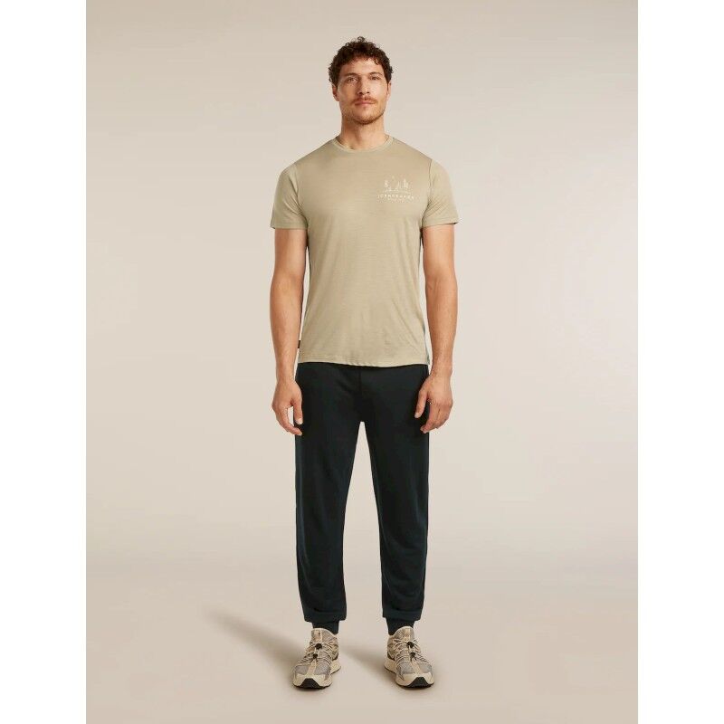 icebreaker Merinos 150 Tech Lite SS Tee Peaceful Pass - Merino shirt - Men's | Hardloop
