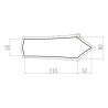 Vaude FP Ultralight Hogan 1P - Tapis de tente | Hardloop