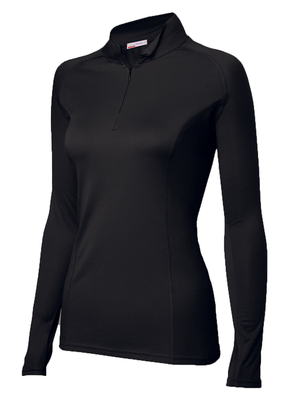 Damart Sport col zippé Easy Body 4 - T-Shirt femme | Hardloop