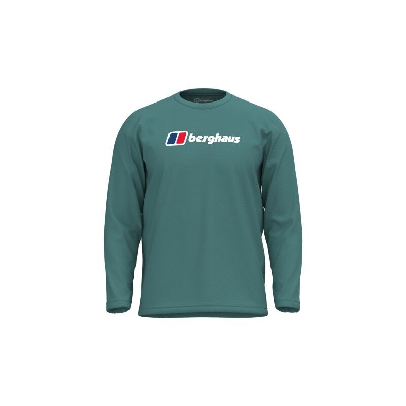 Big Logo LS Tee - T-Shirt - Herren