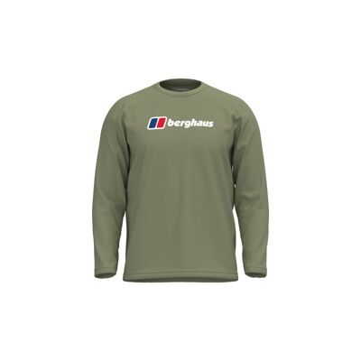 Big Logo LS Tee - T-Shirt - Herren