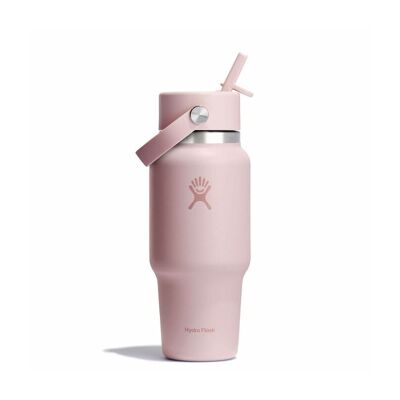 24 Oz Wide Flex Straw Travel Bottle - Isolierflasche