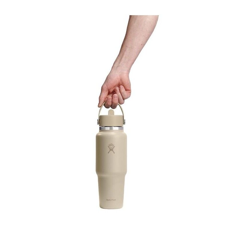 Hydro Flask 32 oz Wide Mouth Flex Straw Travel Bottle - Isoleerfles | Hardloop