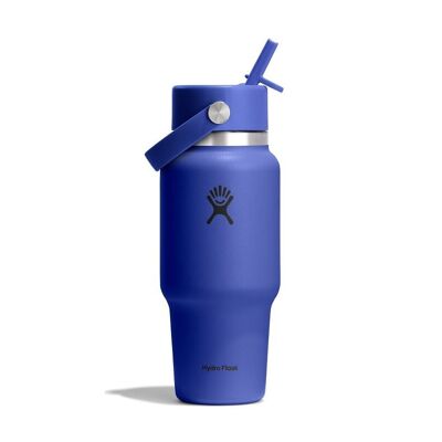 24 Oz Wide Flex Straw Travel Bottle - Vacuum flask