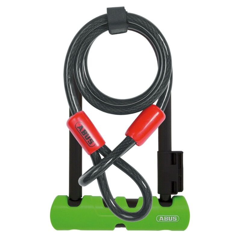 Abus U Ultra 410/150HB180 Mini+cable 10mmx120cm+support - Antivol vélo en U | Hardloop