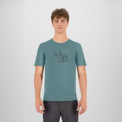 Gusela Merino T-Shirt - T-shirt en laine mérinos homme