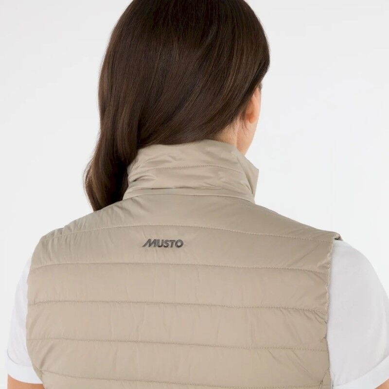 Musto Original Lite Puffer Vest - Dámská péřova bez rukávů | Hardloop