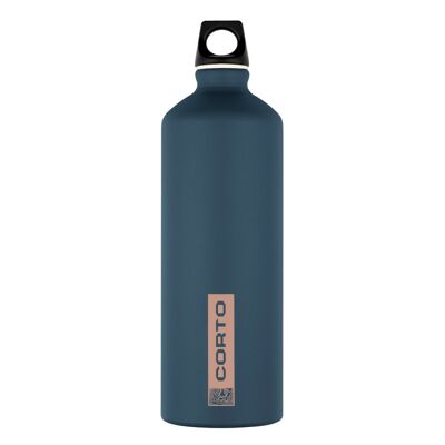 Gourde Aluminium Bouchon Etroit 1L - Bouteille isotherme