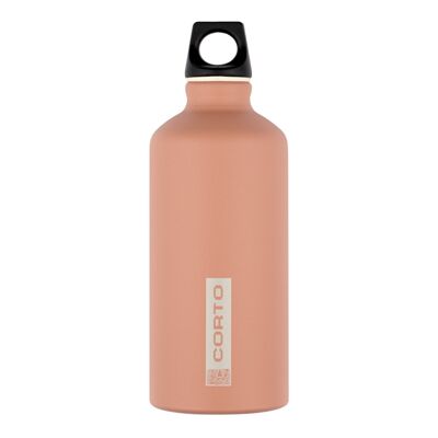 Gourde Aluminium Bouchon Etroit 0,6L - Bouteille isotherme