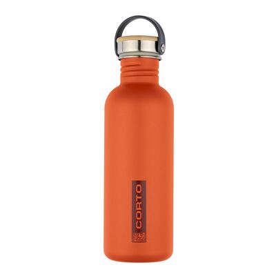 Gourde Acier Bouchon Bambou 1L - Termos