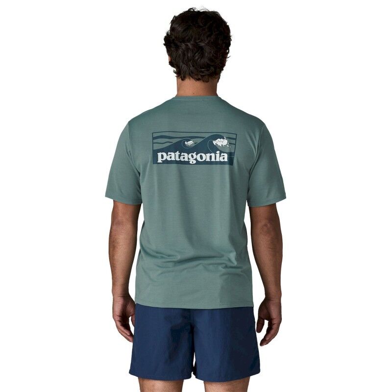 Patagonia M's Cap Cool Daily Shirt - Boardshort Logo - T-shirt - Men's | Hardloop