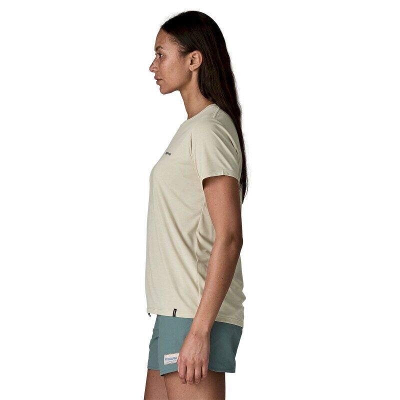 Patagonia W's Cap Cool Daily Shirt - Boardshort Logo - T-shirt - Dames | Hardloop