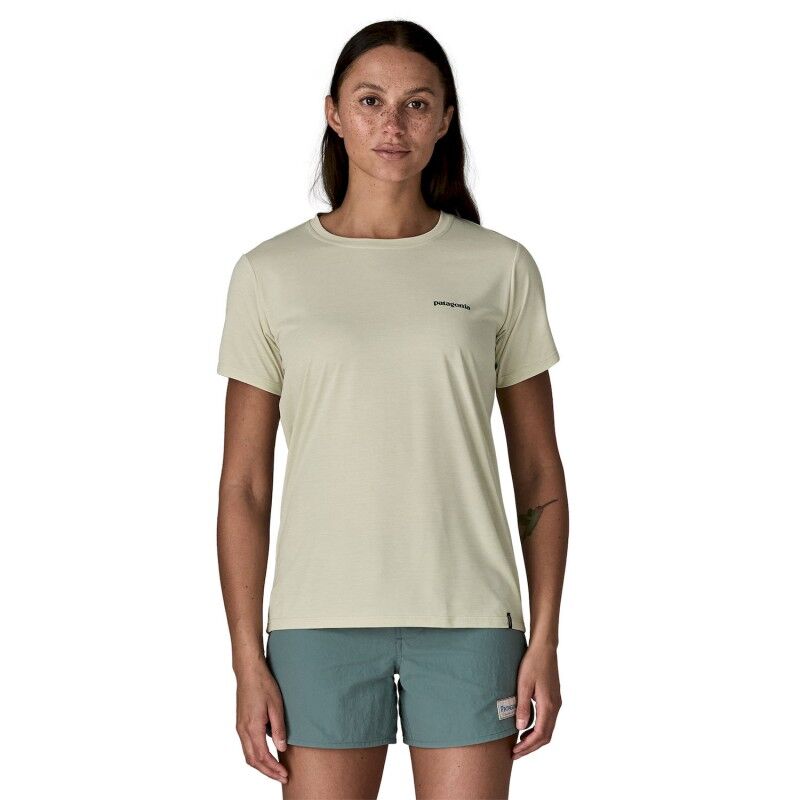Patagonia W's Cap Cool Daily Shirt - Boardshort Logo - T-shirt mulher | Hardloop