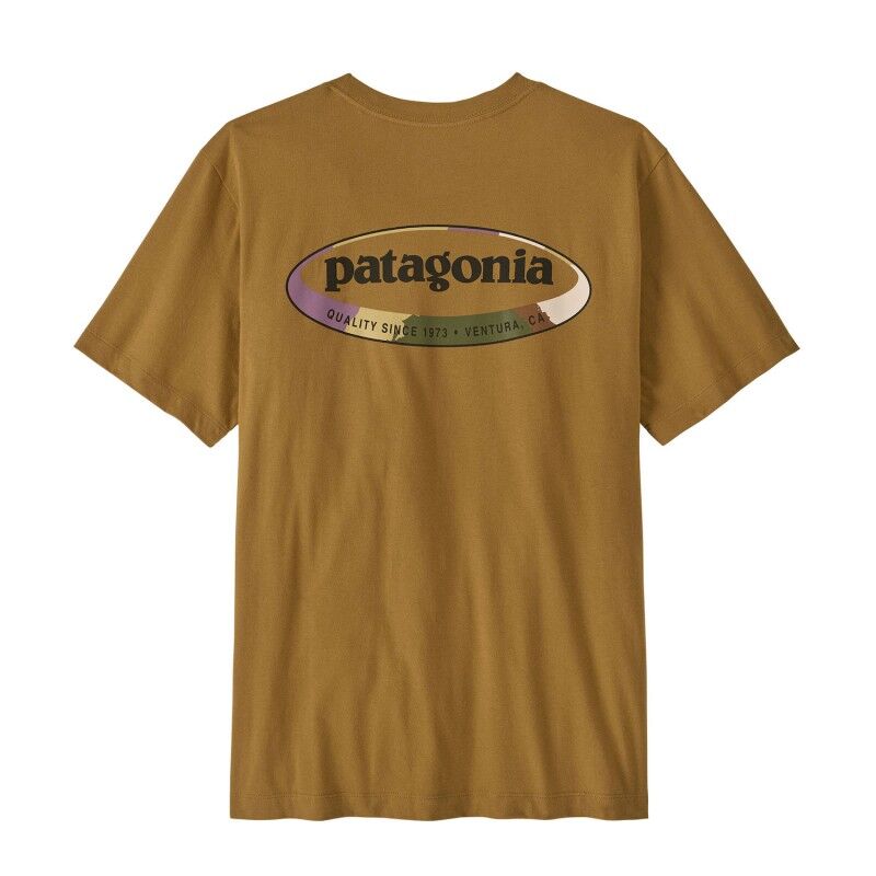 Patagonia M's '95 Oval Logo T-Shirt - T-shirt - Herr | Hardloop