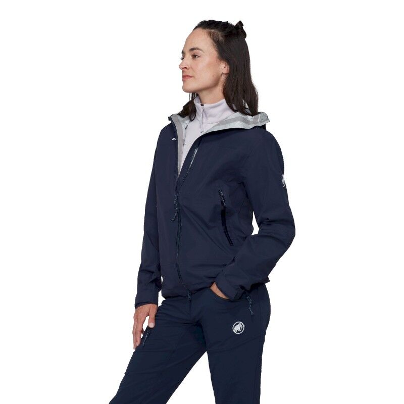 Mammut Alto Guide HS Hooded Jacket - Regenjack - Dames | Hardloop