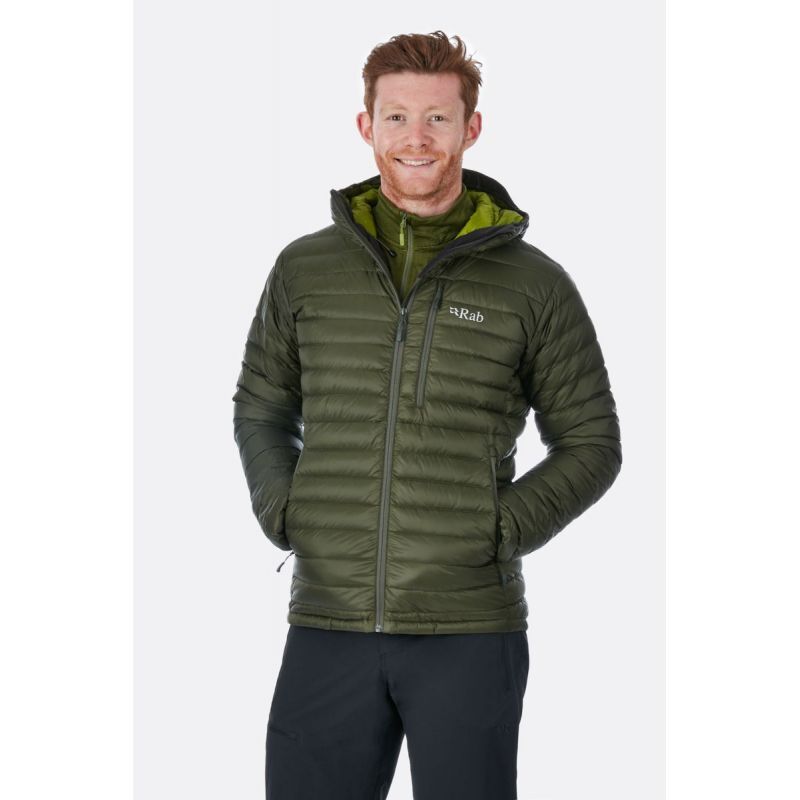 Rab Microlight Alpine Jacket - Kurtka puchowa meski | Hardloop