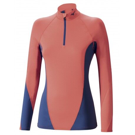 Mizuno Breath Thermo Virtual Body 1/2 zip - Underställ Dam