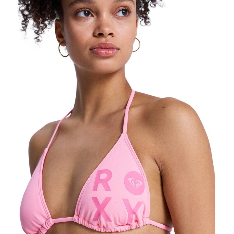 Roxy Solid Essentials Tiki Tri Classic - Haut de bikini femme | Hardloop