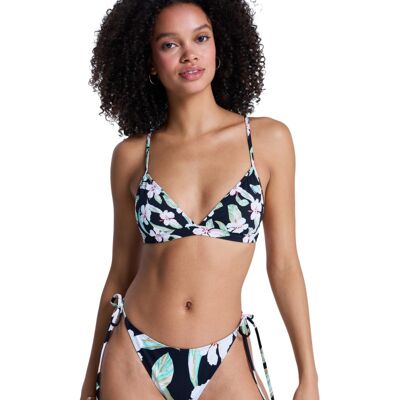 Print Essentials Fixed Tri - Bikini top