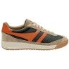 Dark Khaki / Bone / Moody Orange