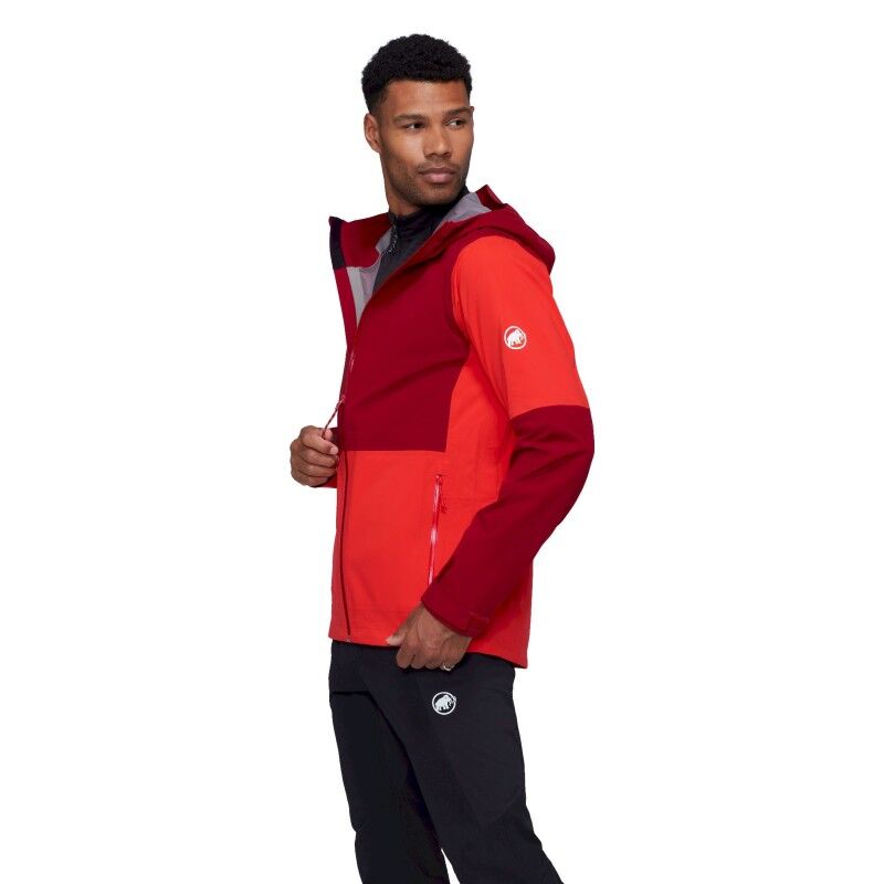 Mammut Linard Guide HS Hooded Jacket - Kurtka z membraną meska | Hardloop