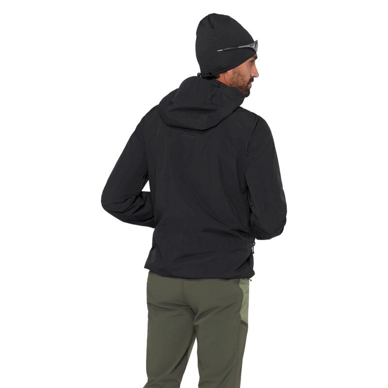 Mammut Crag HS Hooded Jacket - Sadetakki - Miehet | Hardloop