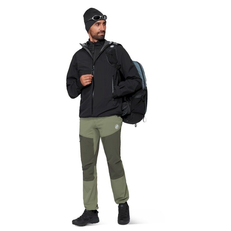 Mammut Crag HS Hooded Jacket - Kurtka z membraną meska | Hardloop