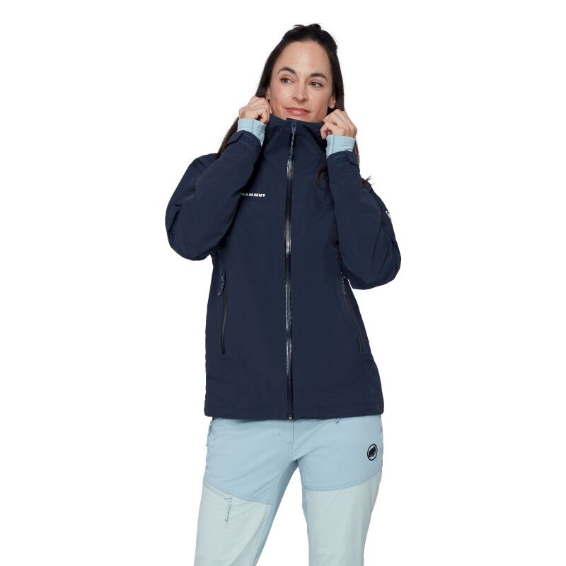 Mammut Crag HS Hooded Jacket - Hardshell jakke - Damer | Hardloop