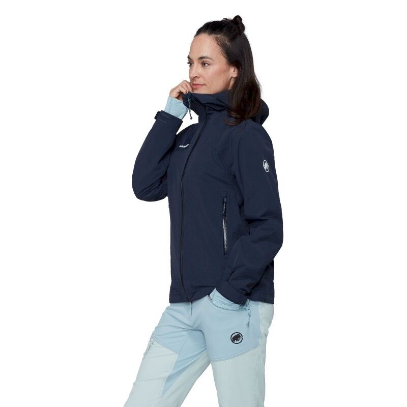 Mammut Crag HS Hooded Jacket - Regenjack - Dames | Hardloop