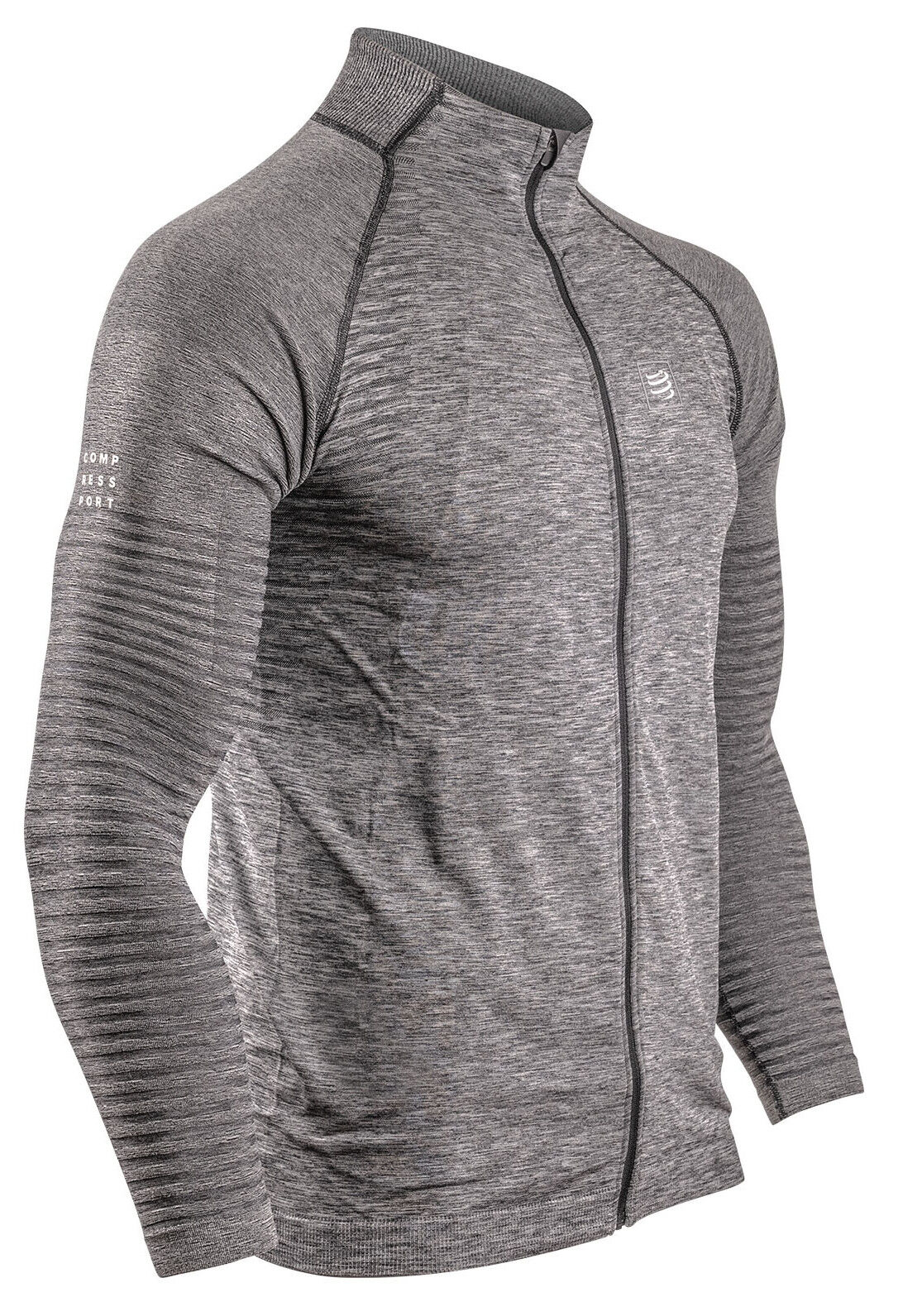 Compressport Seamless Zip Sweatshirt - Sportshirt 